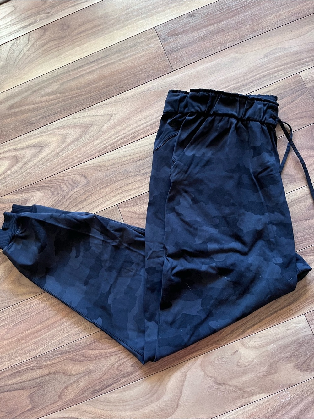 lululemon athletica Black Camouflage Track Joggers